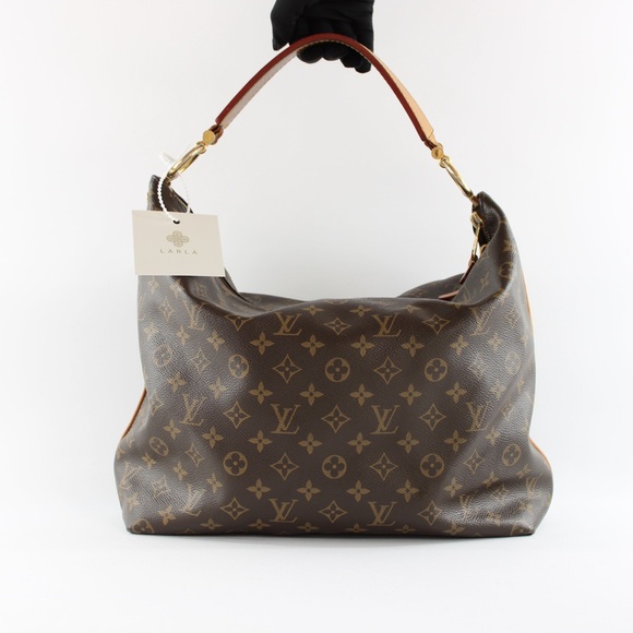 Authentic Louis Vuitton Sully MM Monogram Women's Bag - Picture 1 of 12